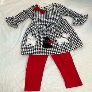 Size 18 months Rare Editions long sleeve shirt and pants set